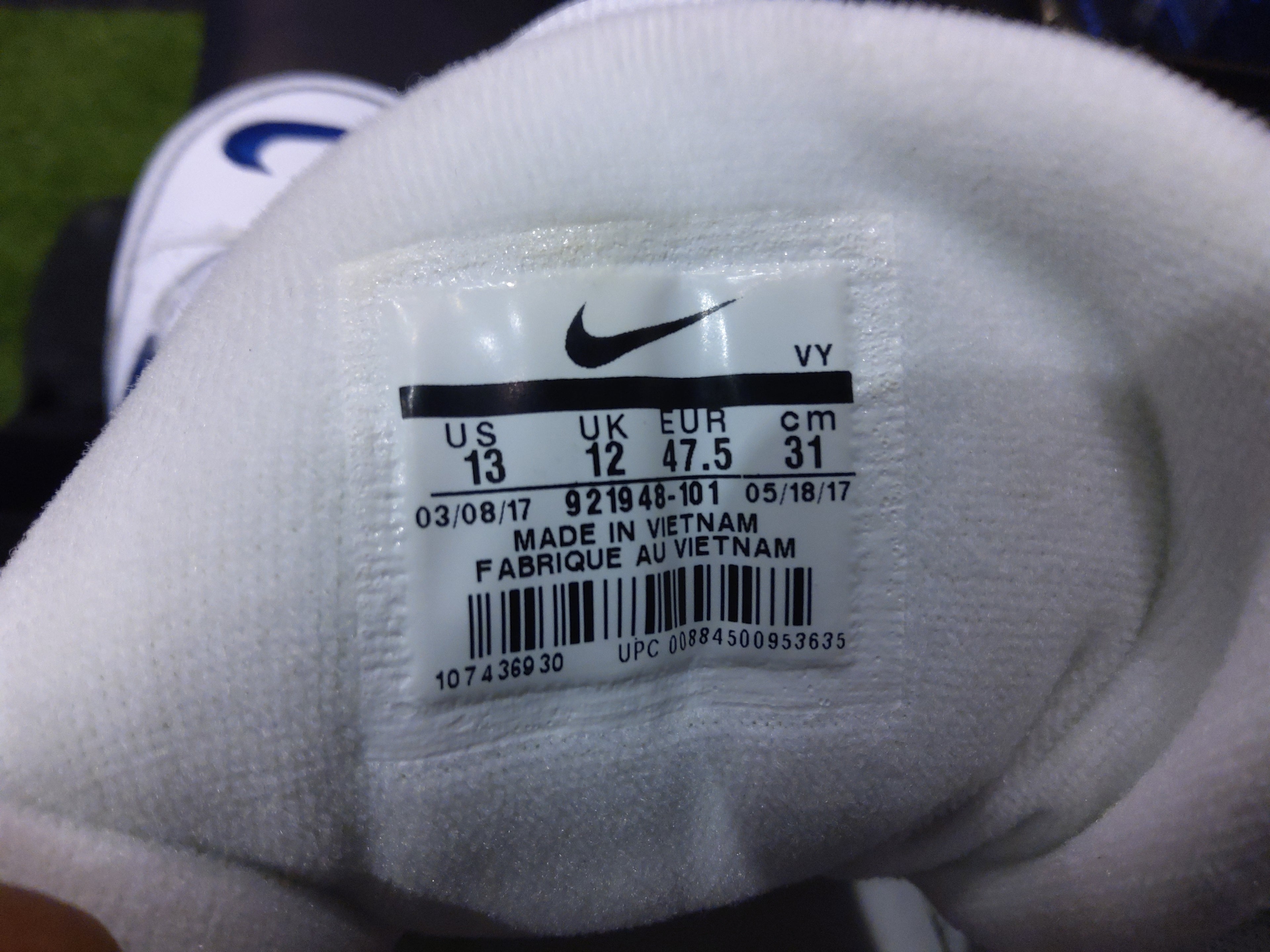 Nike Air More uptempo New York Knicks size 13 men's shoes
