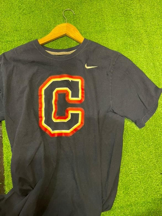 Vintage Cleveland Indians Big C Nike T Shirt Size Medium