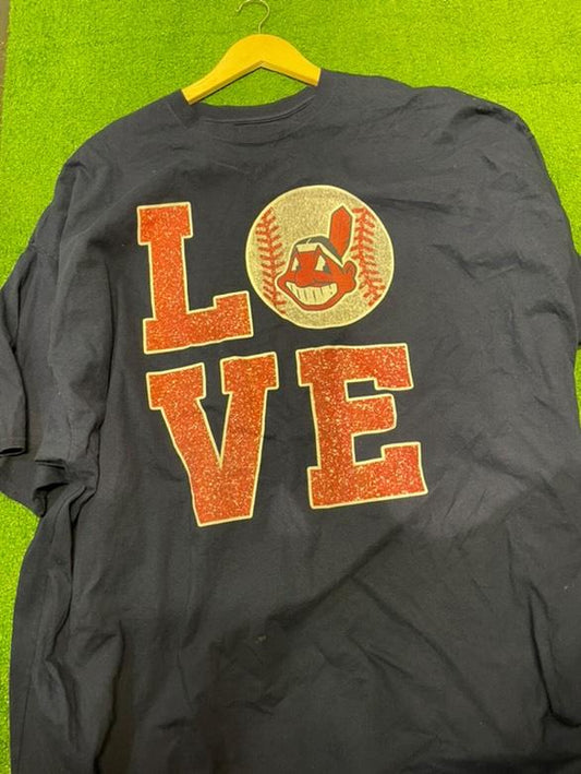 Vintage Cleveland Indians Love T Shirt Size 5XL