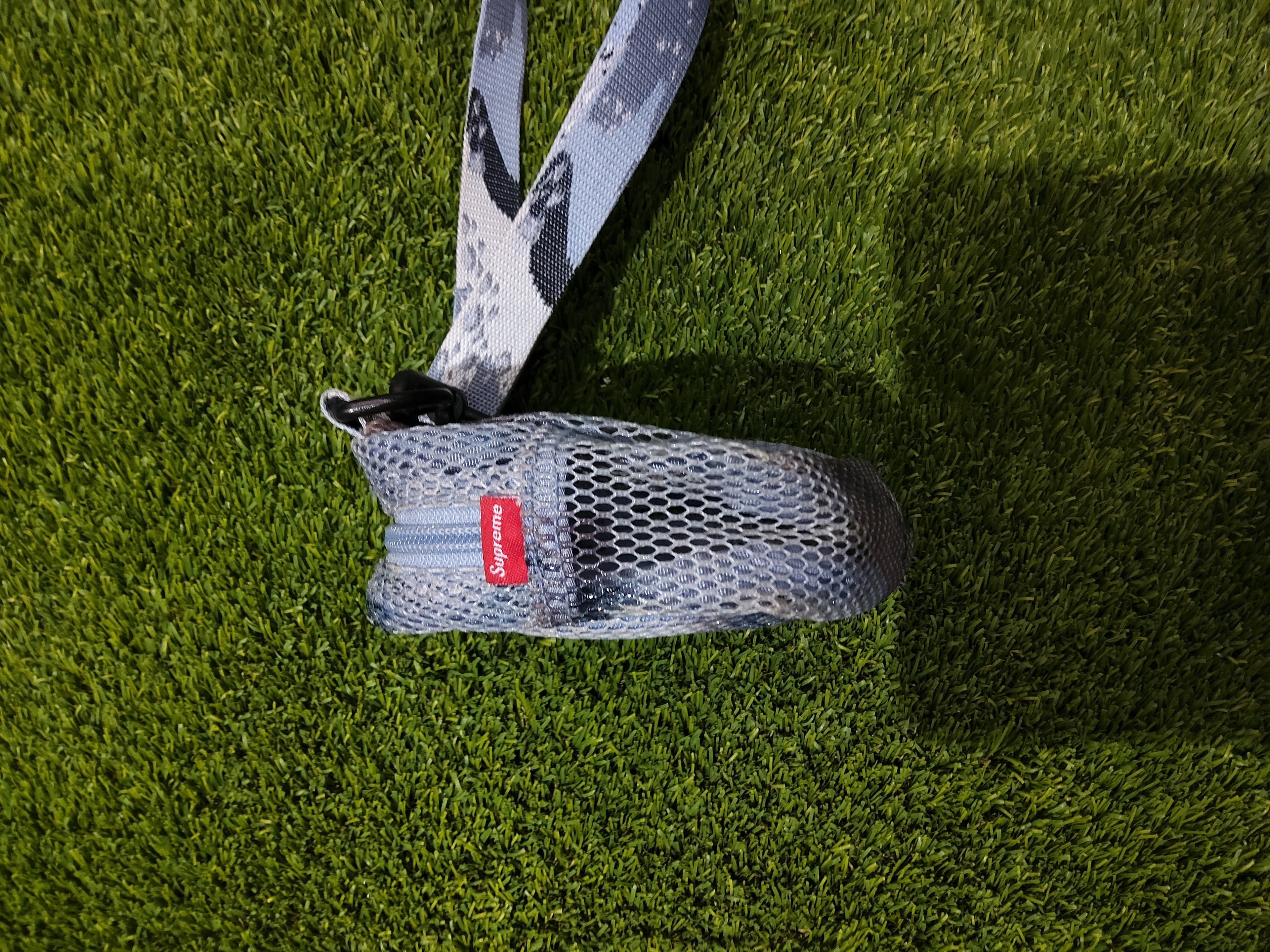 Supreme waist bag blue camo