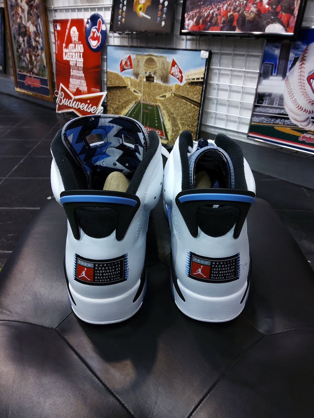 Mens Air Jordan 6 UNC Size 13 Shoes