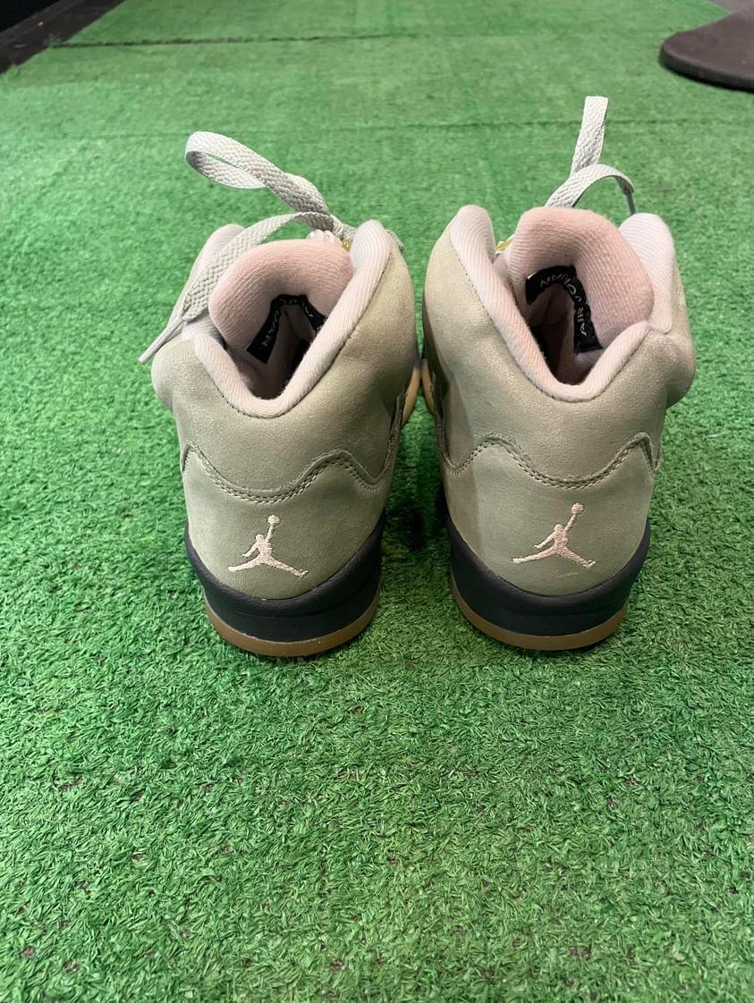 Air Jordan 5 Retro Jade Size 6y Gradeschool shoes