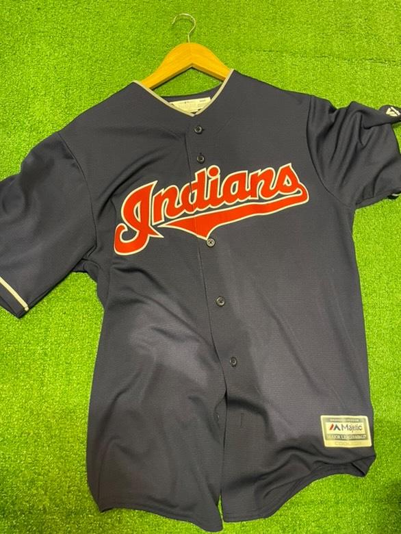 Vintage Cleveland Indians Majestic Cool Base Jersey Size Medium