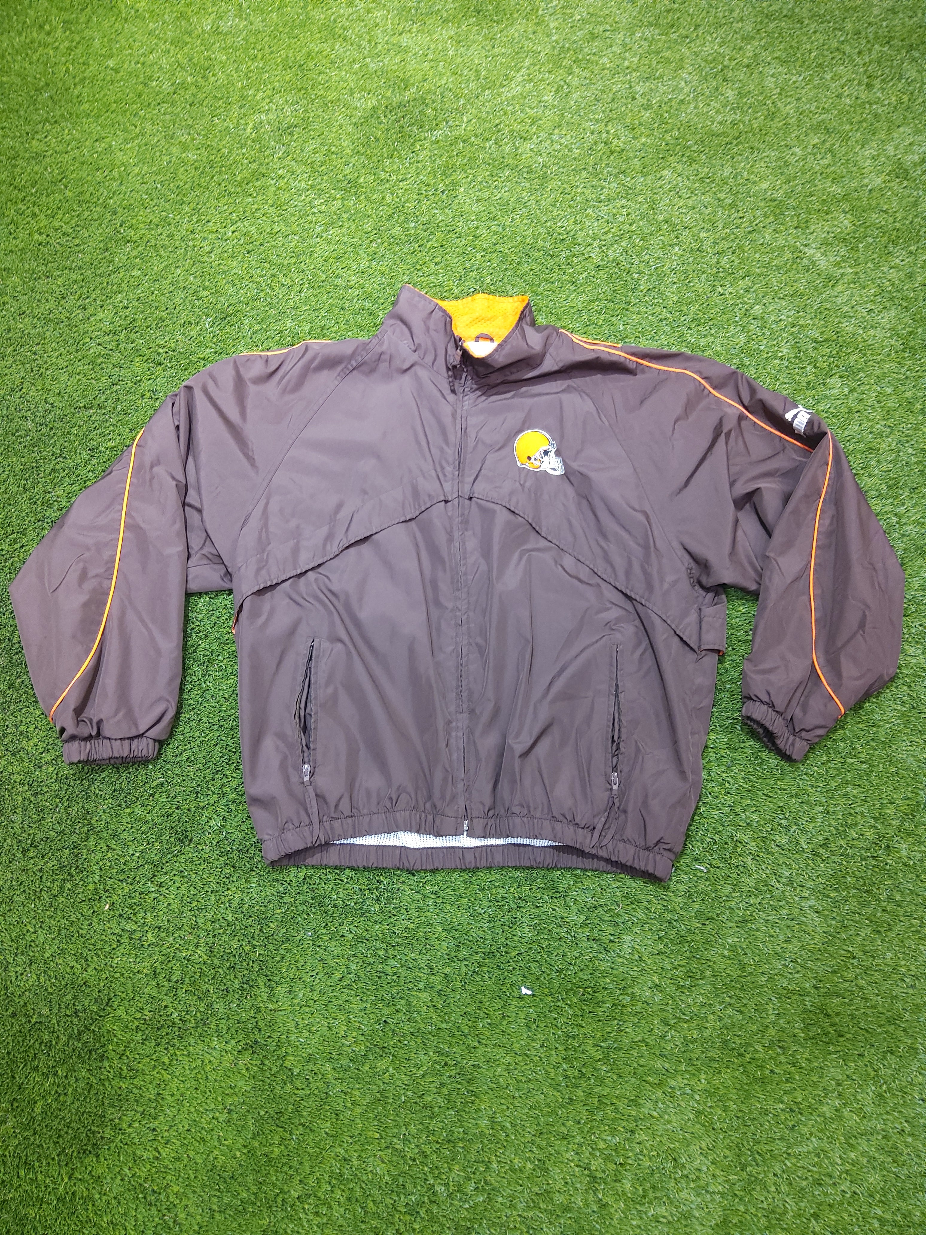 Puma Cleveland Browns Windbreaker Jacket Size XL Men's