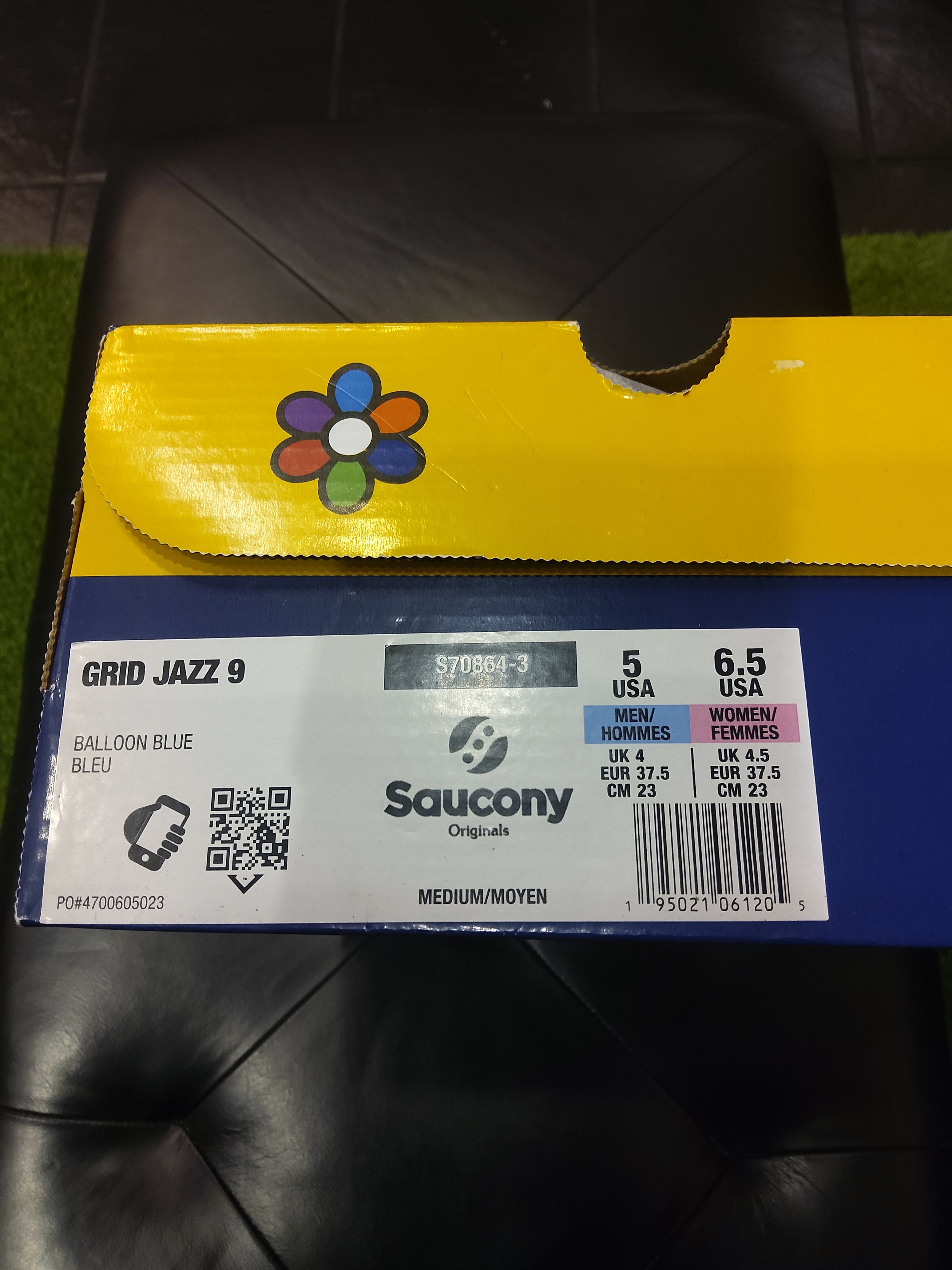 Saucony jazz 9 jae tips size 5
