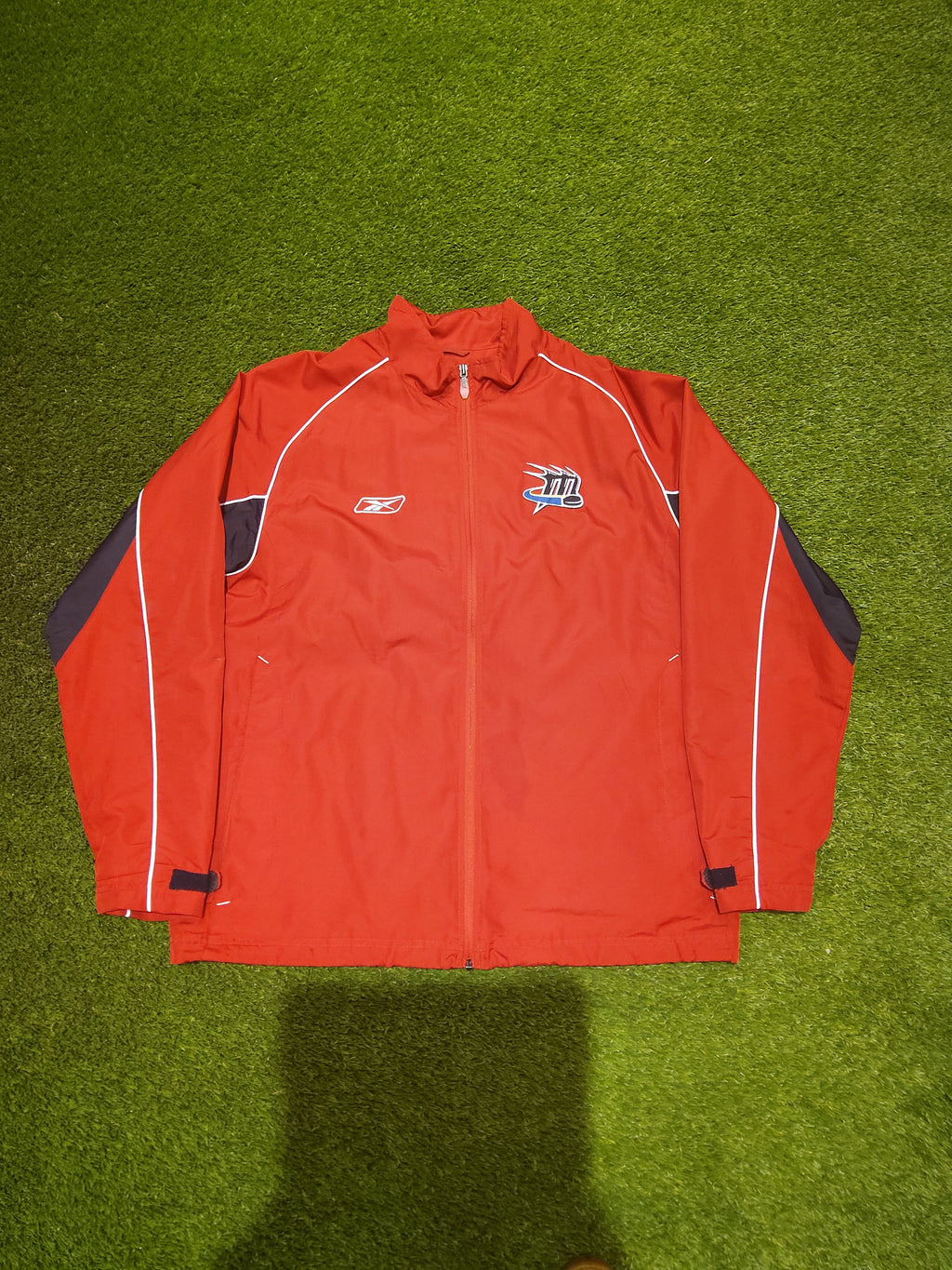 Reebok Lake Erie Monsters Zip up Jacket Size Medium