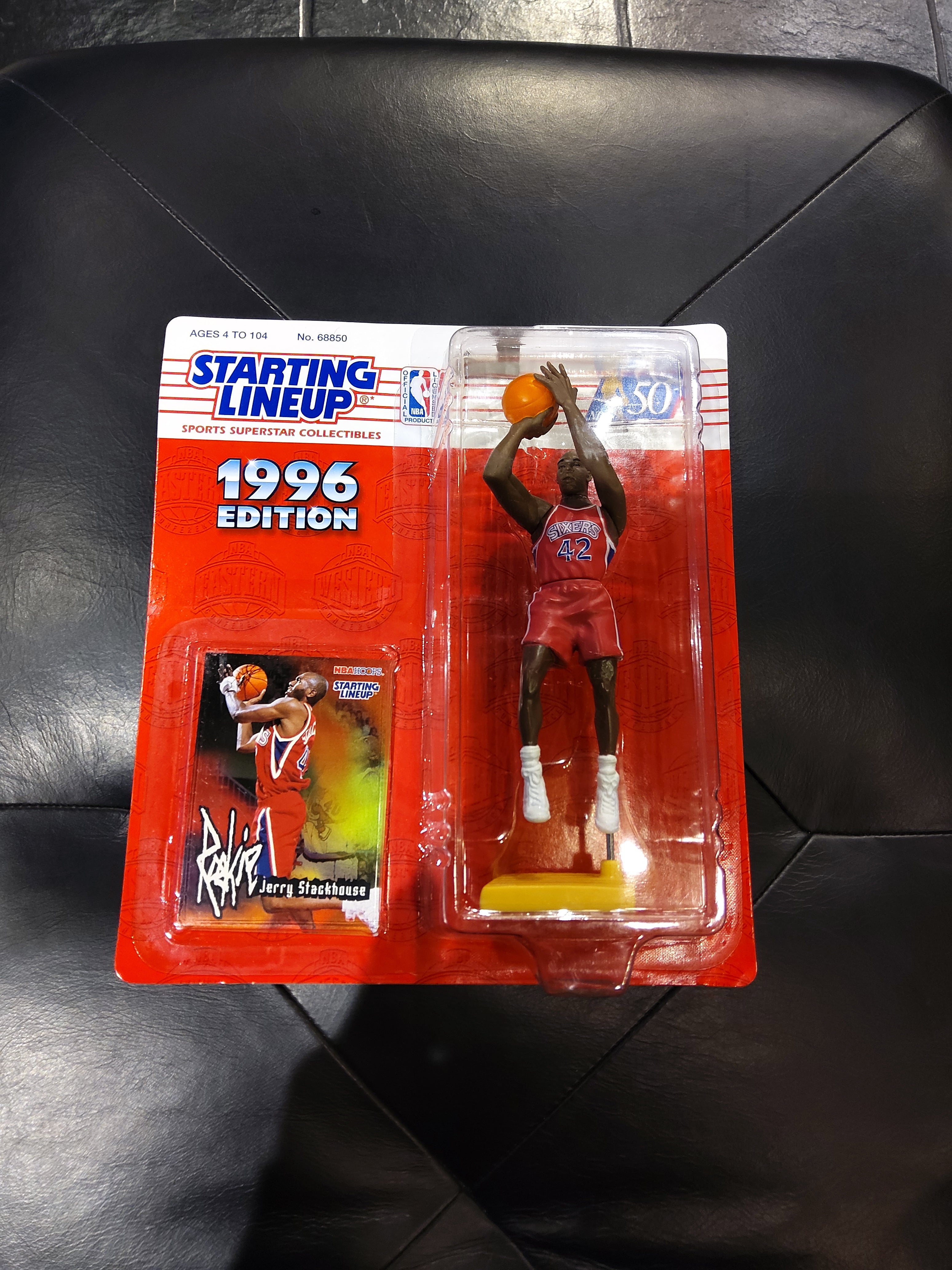 1996 Starting Lineup Philadelphia 76ers Jerry Stackhouse Figure