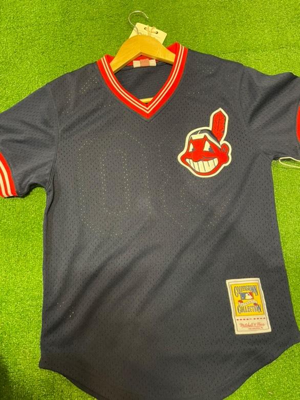 Vintage Cleveland Indians 1986 Joe Carter Jersey Size Small