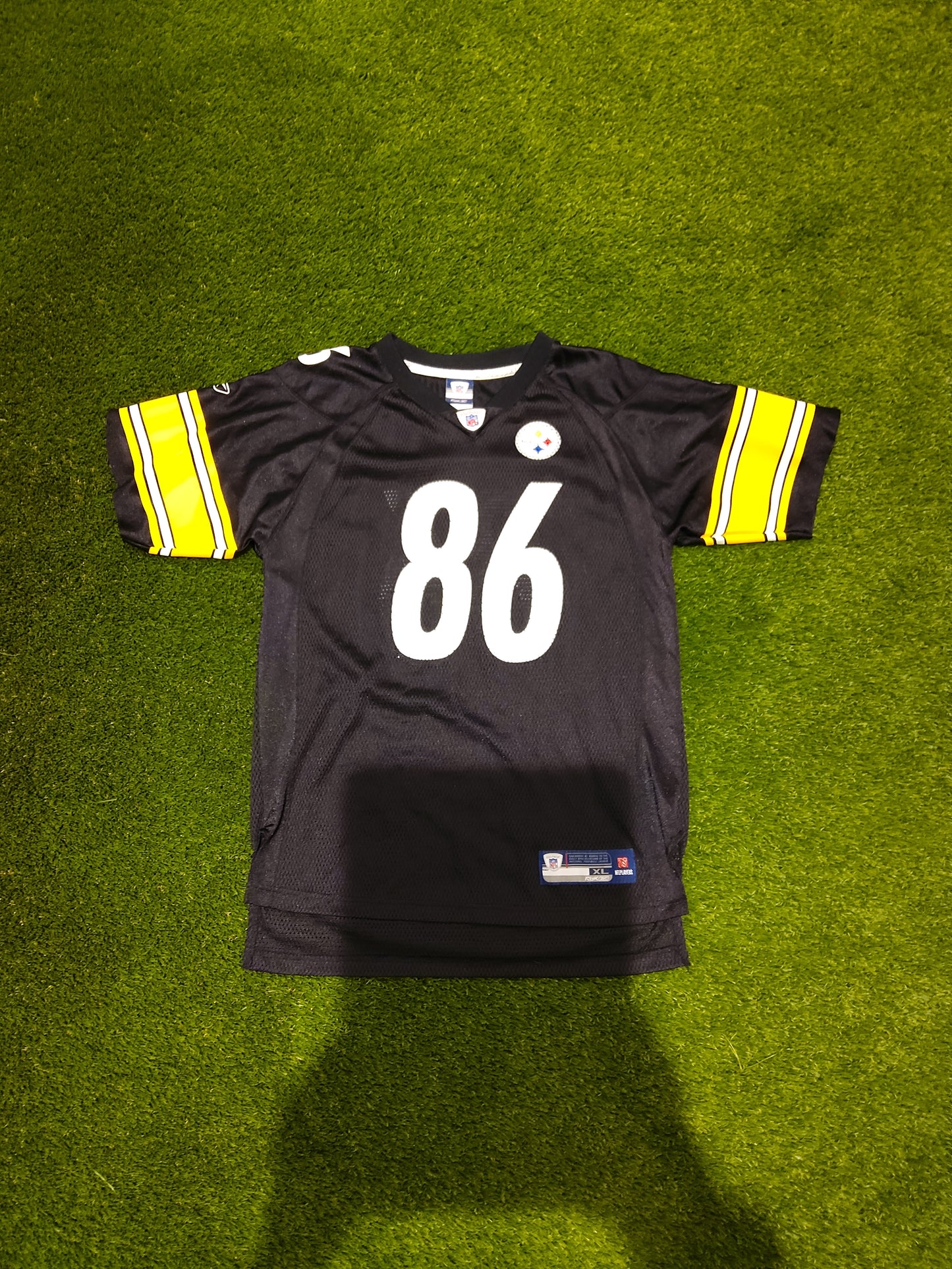 Reebok Pittsburgh Steelers #86 Hines Ward Size Youth XL/Men's Small