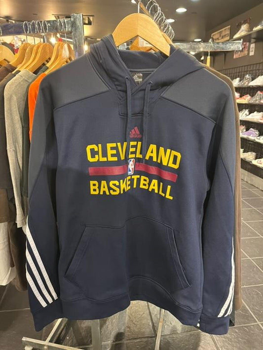 Cavs Adidas Stripe Hoodie Size Medium