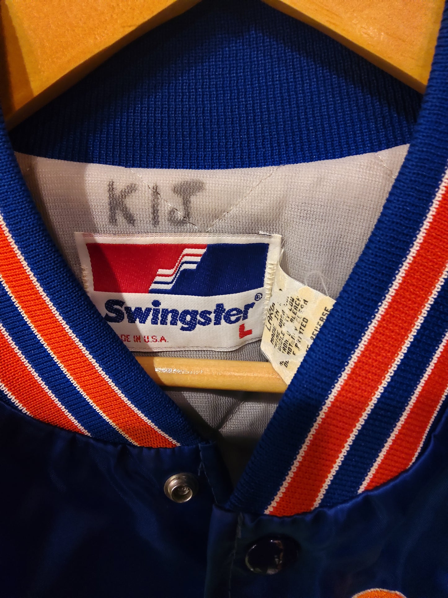 Swingster Cleveland Cavaliers Varsity Jacket Size Large