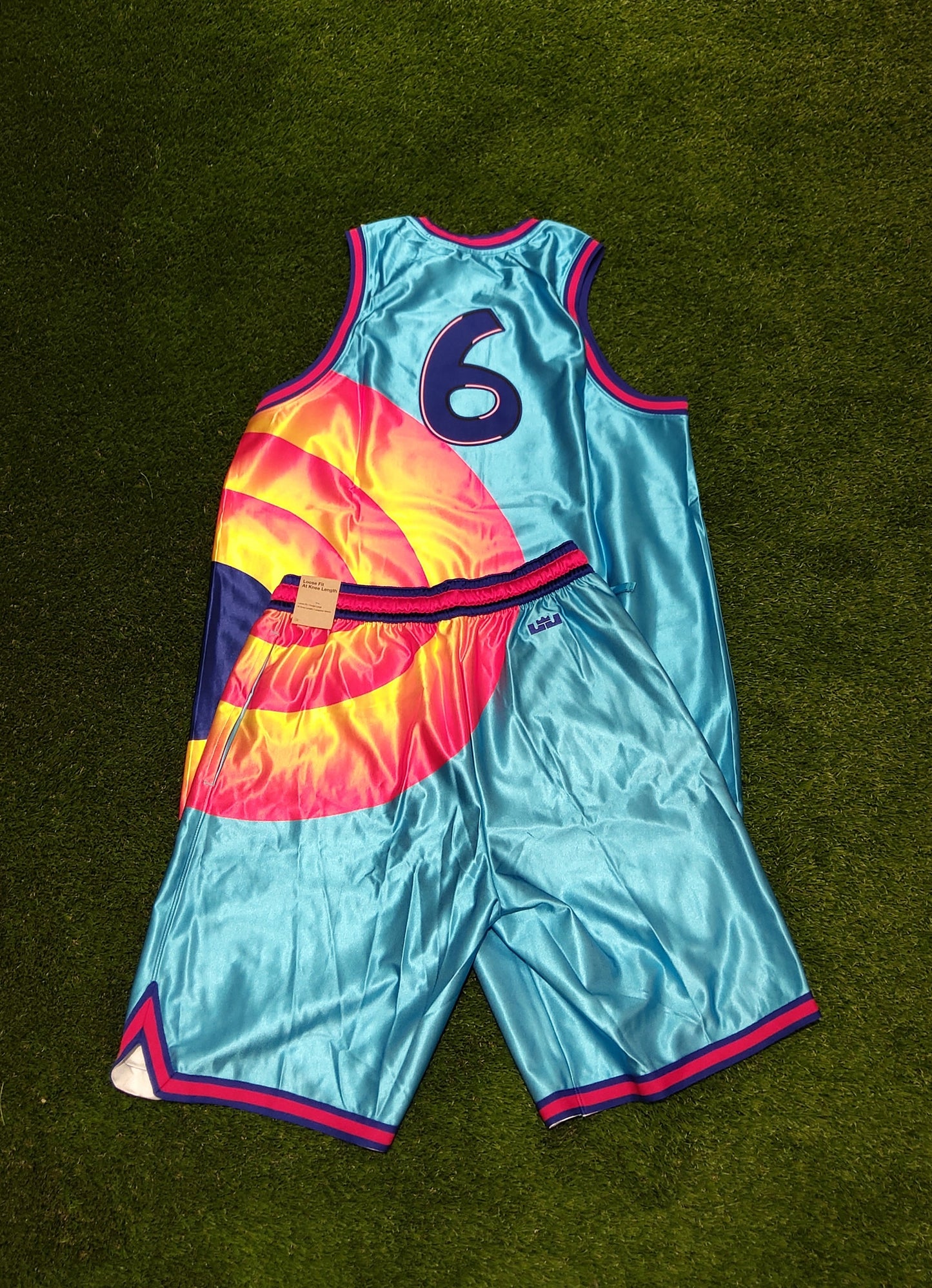 Nike Tune Squad Lebron James Jersey and Shorts