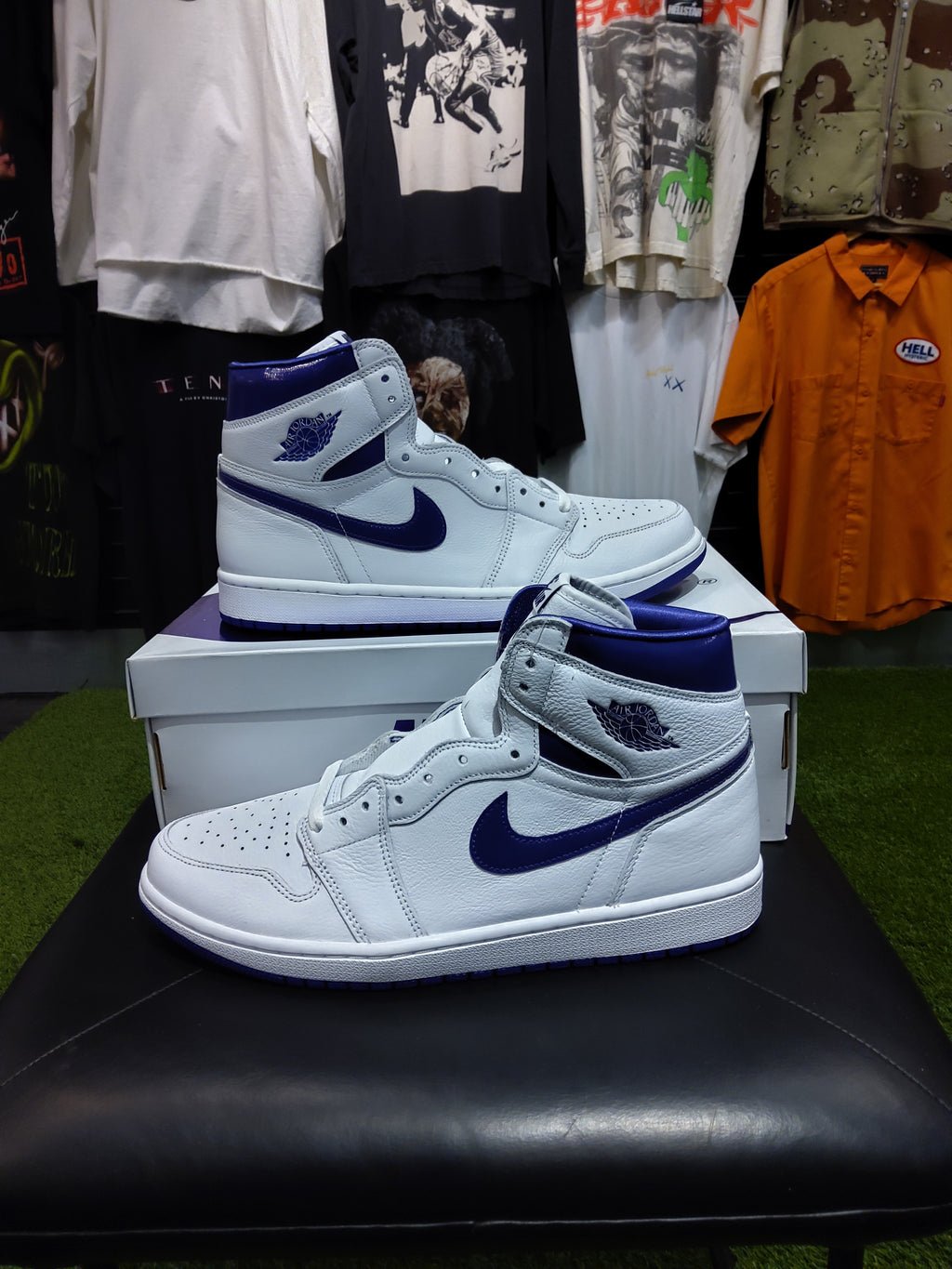 Air Jordan 1 High Court Purple Size 12 Women's Shoes
