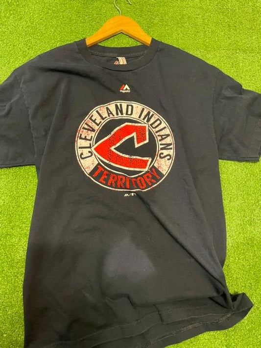 Vintage Cleveland Indians Territory T Shirt size Large