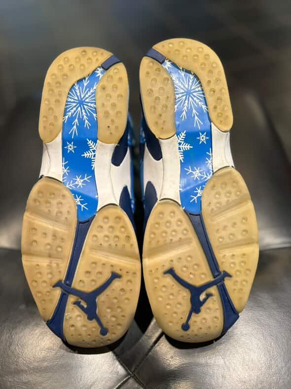 Air Jordan 8 Retro Snowflake size 5.5y gs shoes