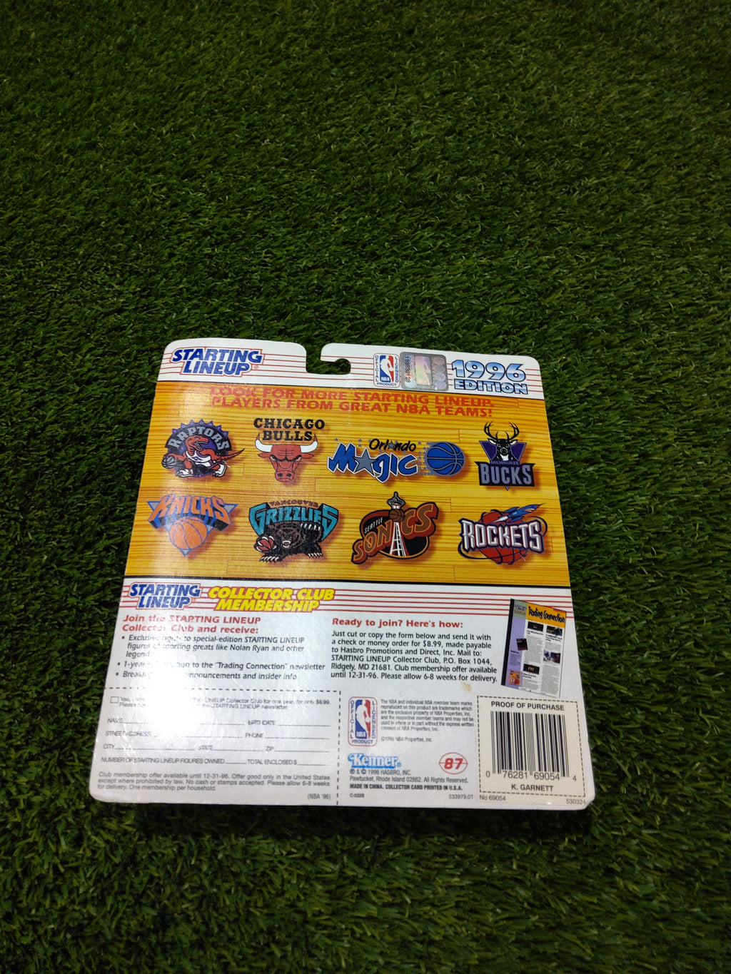 Starting Lineup 1996 rookie kevin garnett