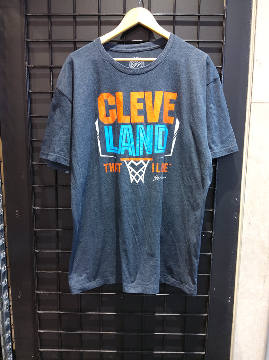 GV Art Cleveland Cavs Grey T-shirt Size 2XL