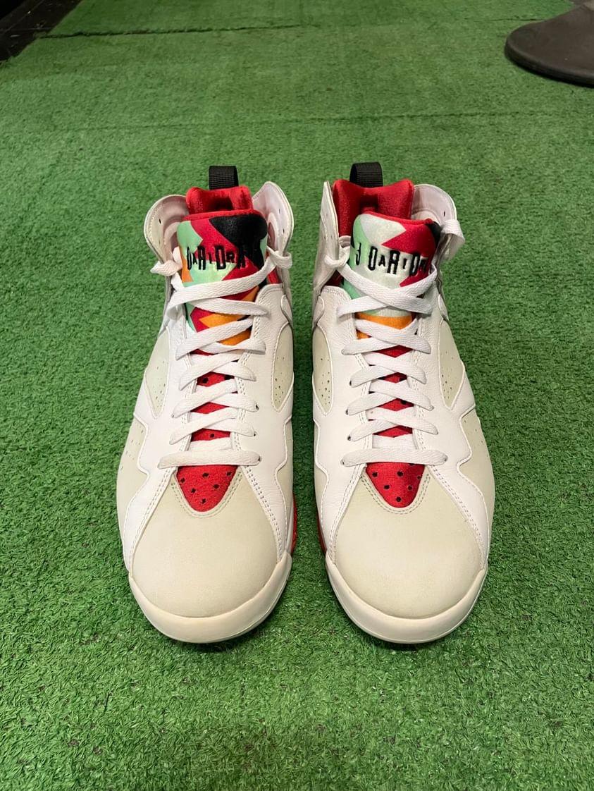 Air Jordan 7 Retro Hare Size 10.5 Men Shoes