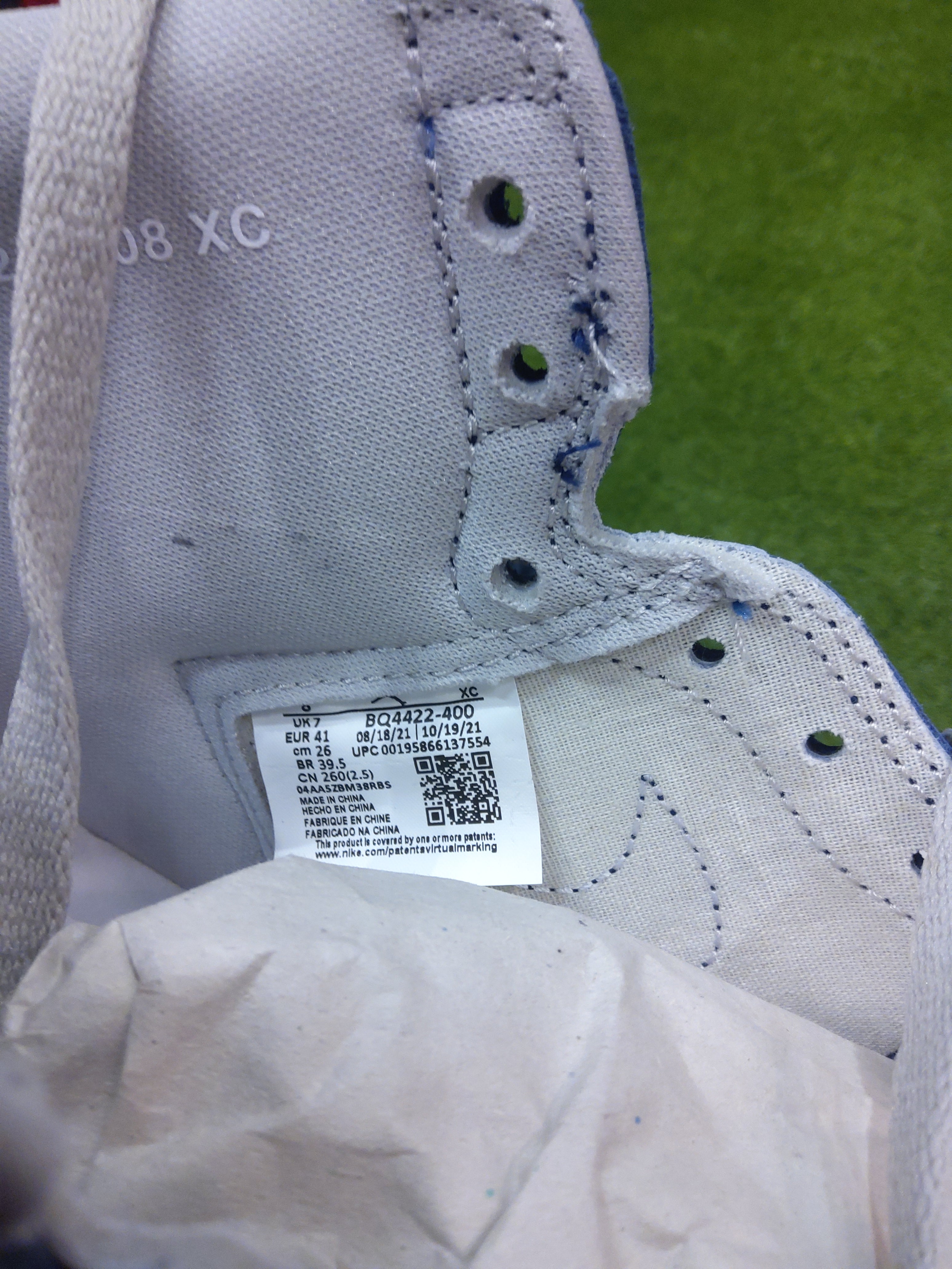 Air Jordan 1 85' Georgetown Size 8 Men's Shoes