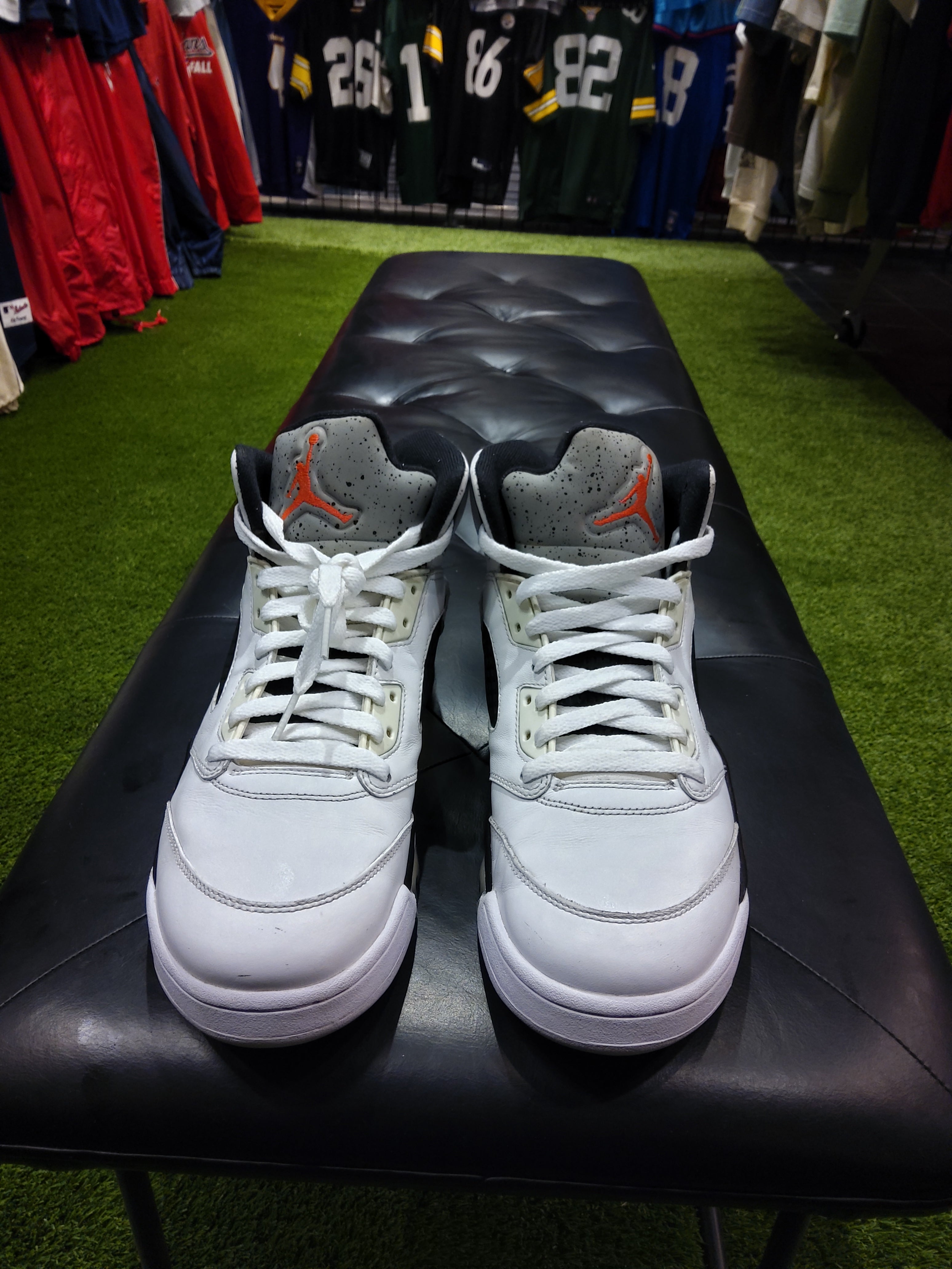 Air jordan 5 Retro poison green size 11.5