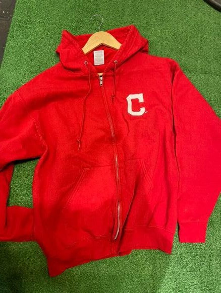 Vintage Cleveland Indians Rally Hoodie Size Large