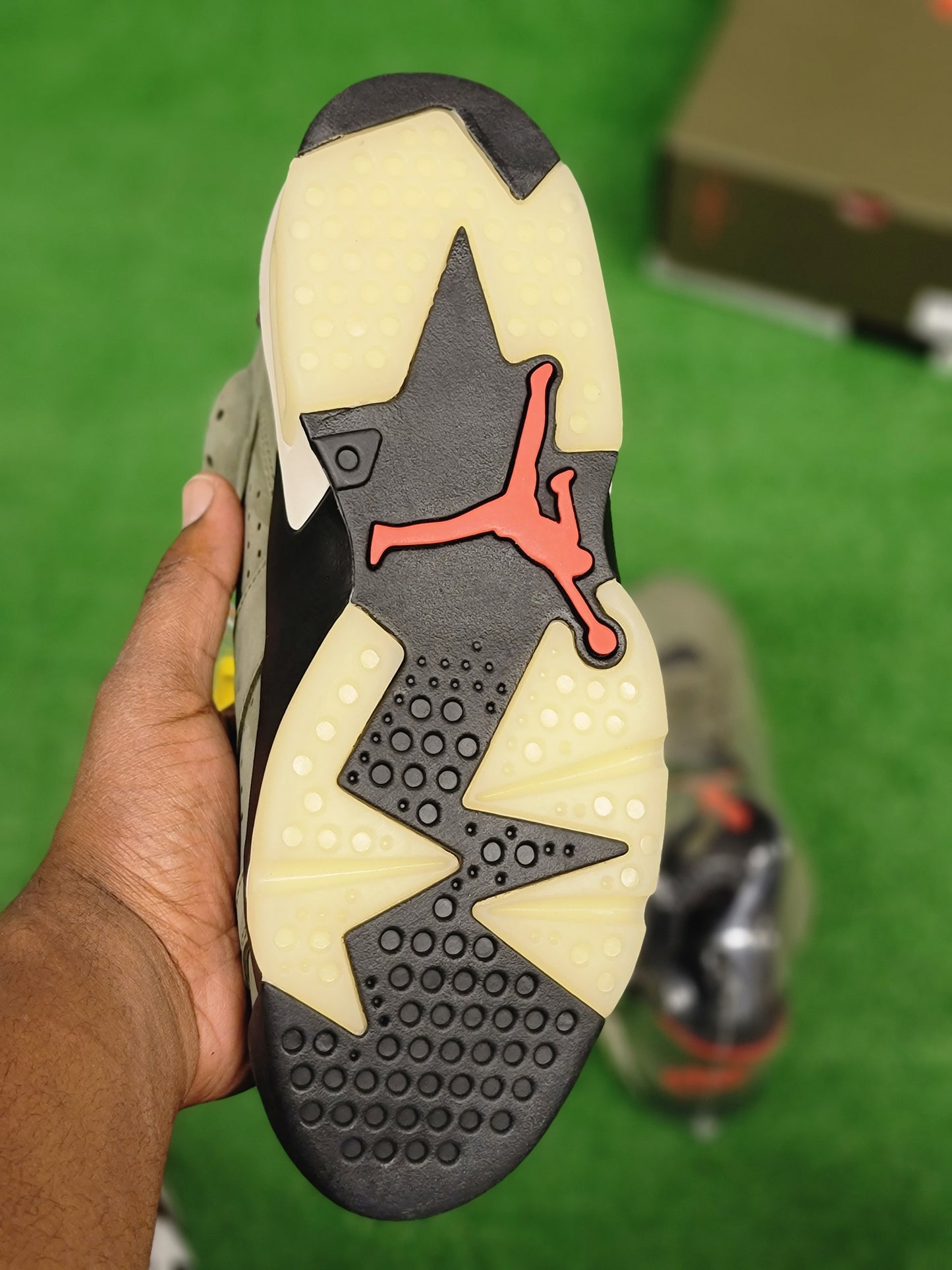 Air Jordan 6 Retro Travis Scott Cactus Jack Size Mens Shoes