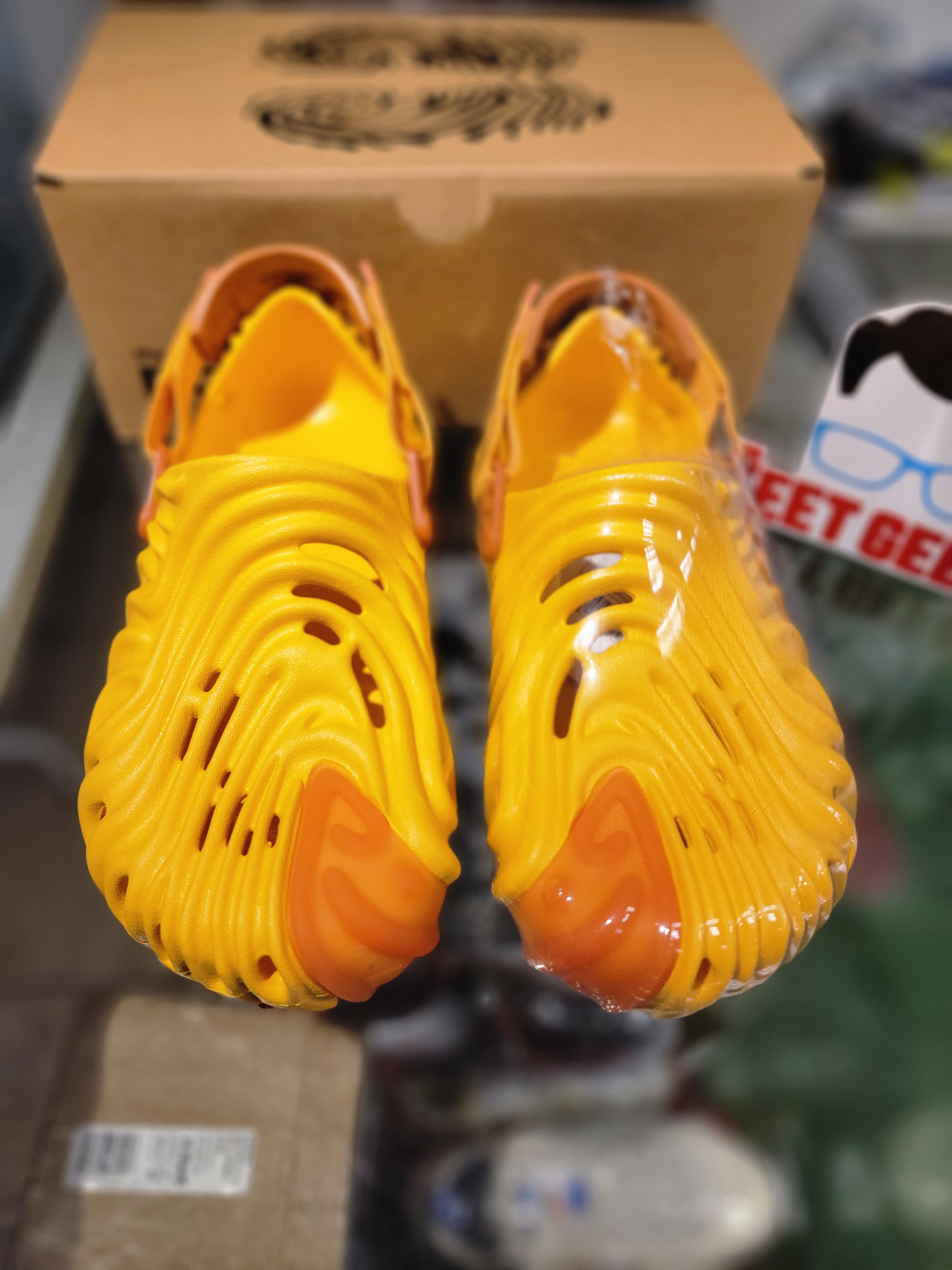 Crocs Salehe Bembury x the pollex Crocs Orange Mens Shoes