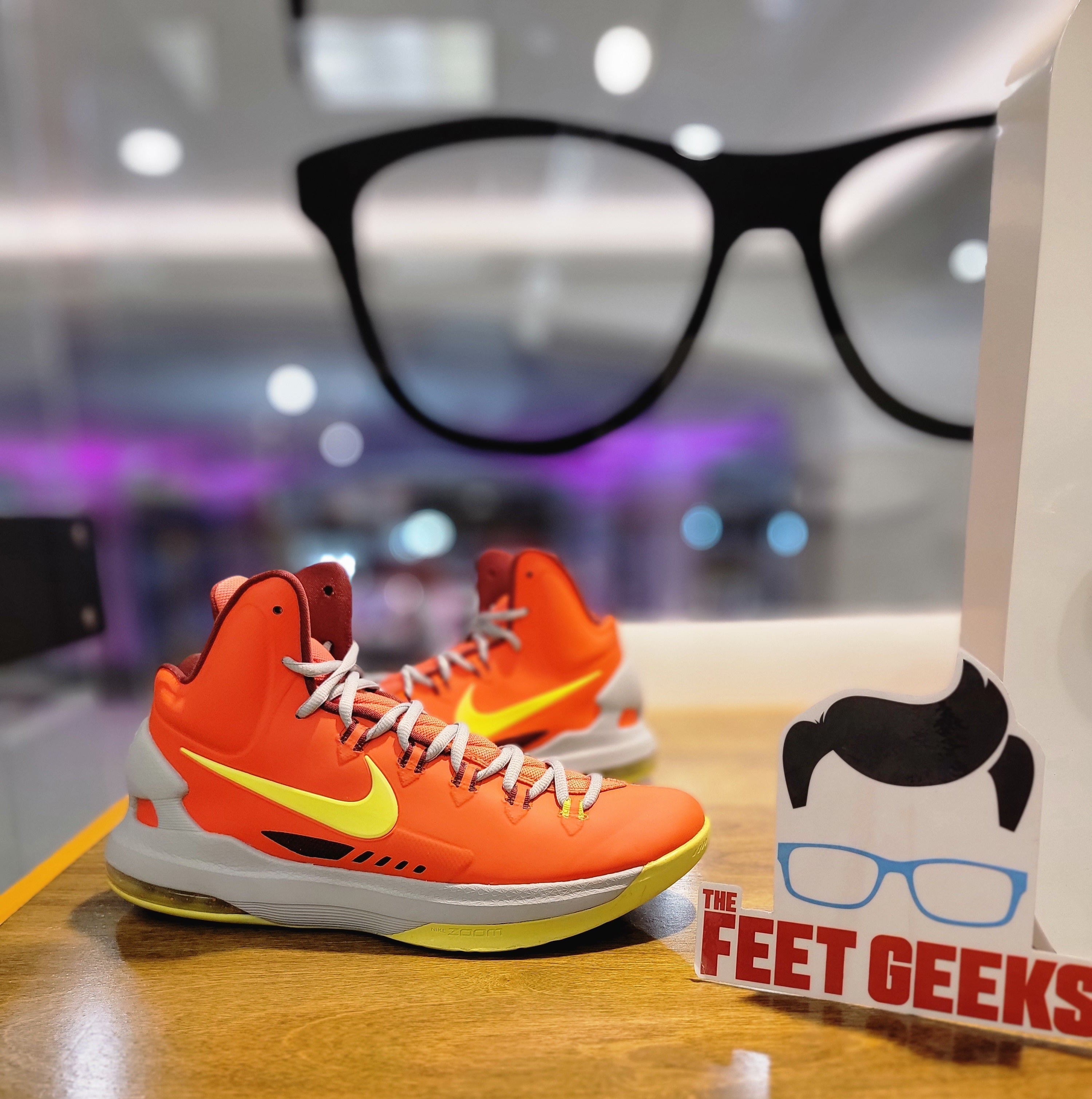 Pre Owned Nike KD5 DMV Kevin Durant Size 10 Men Shoes