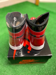 Air jordan 1 High patent bred men shoes