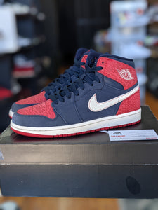 Pre Owned Air Jordan 1 Retro High Election Day 2012 Size 8 with og box