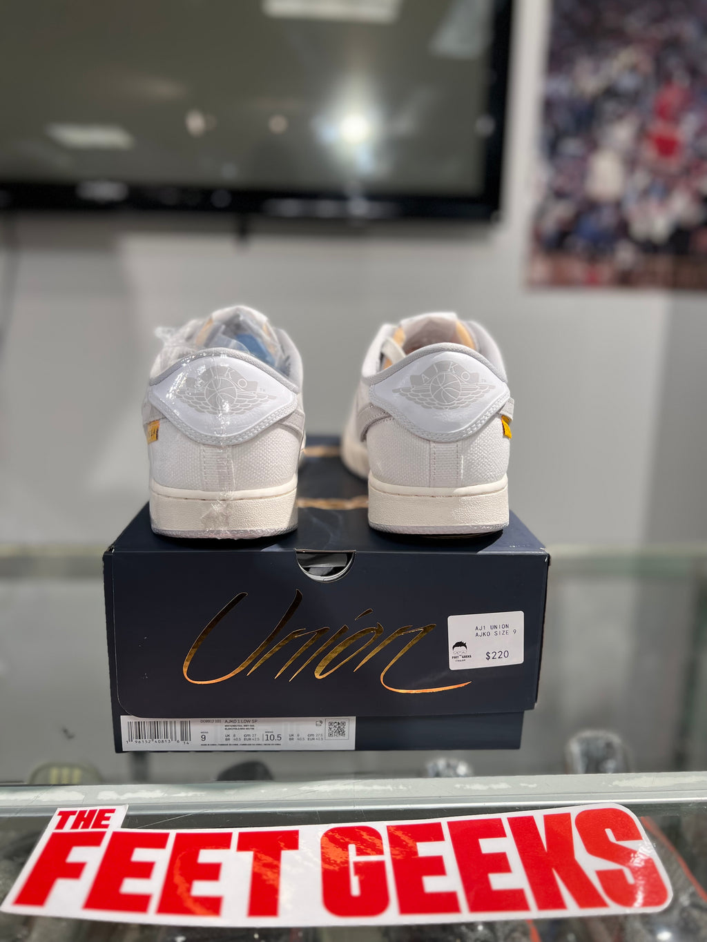 Union x Air Jordan 1 AJKO Low Men Shoes