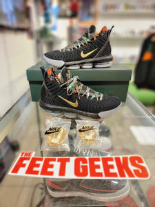 Pre Owned Nike LeBron 16 watch the throne men's shoe