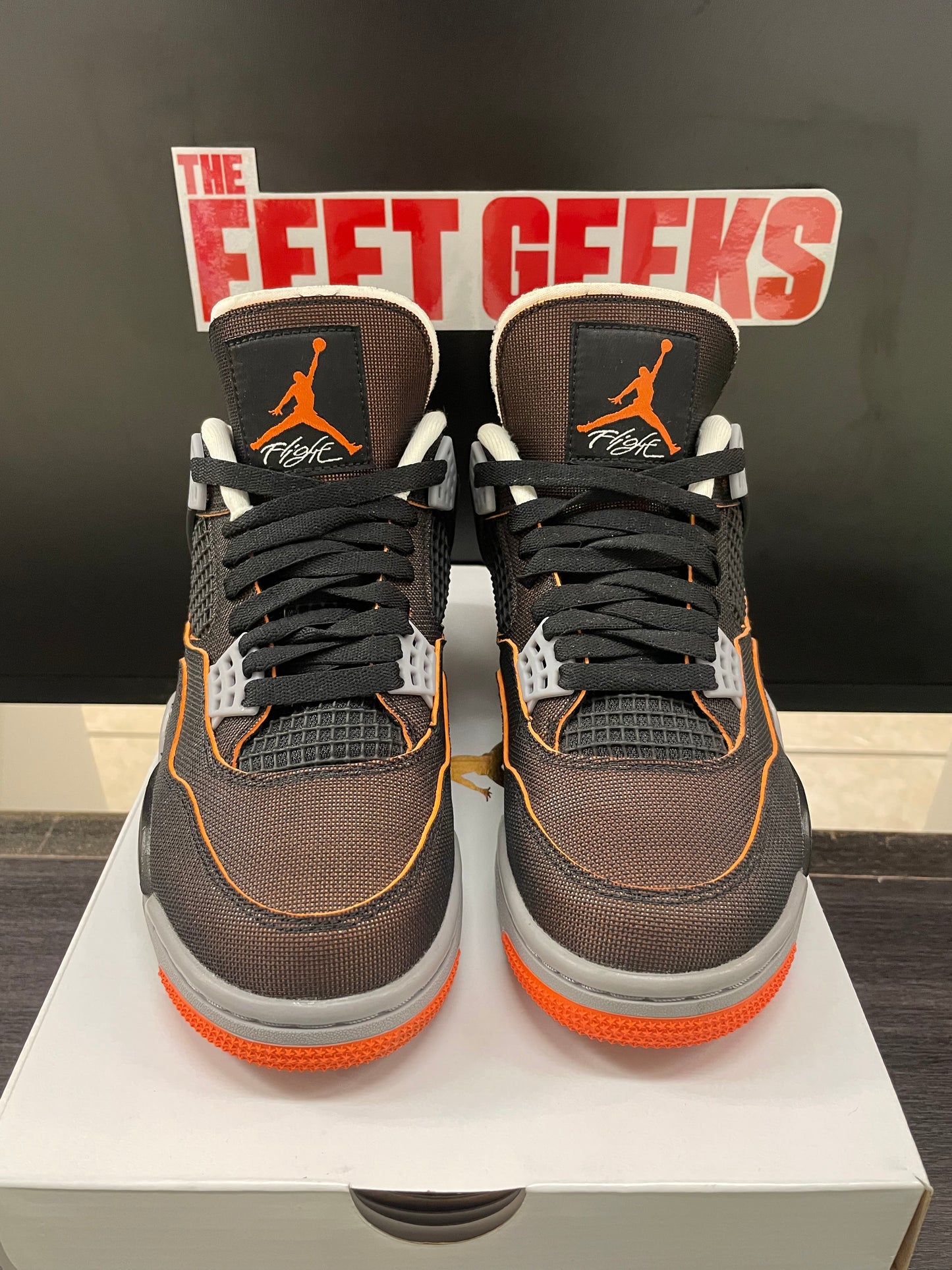 Pre owned air Jordan 4 retro starfish women’s shoe