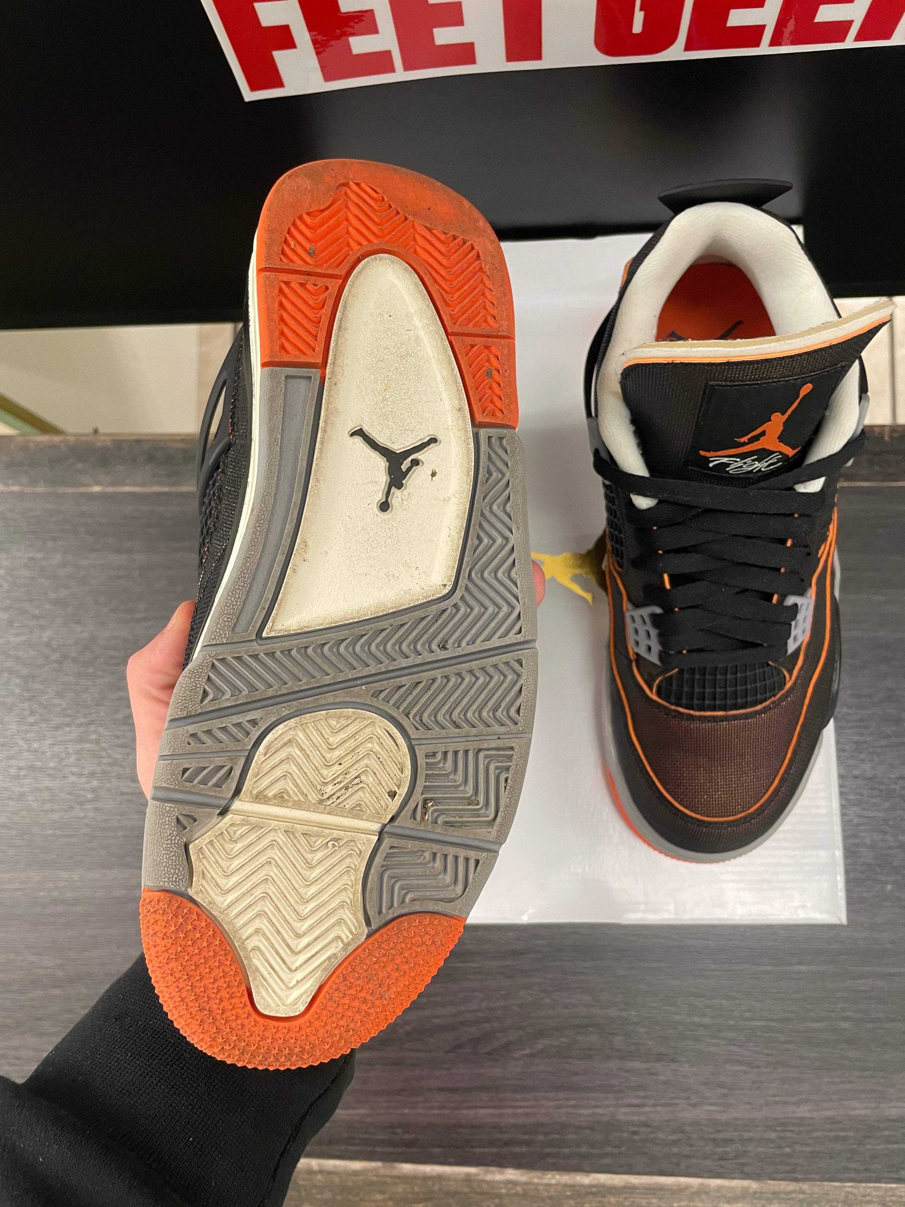 Pre owned air Jordan 4 retro starfish women’s shoe
