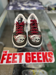Pre Owned Nike Dunk Low Grim Reaper Grade School Shoes