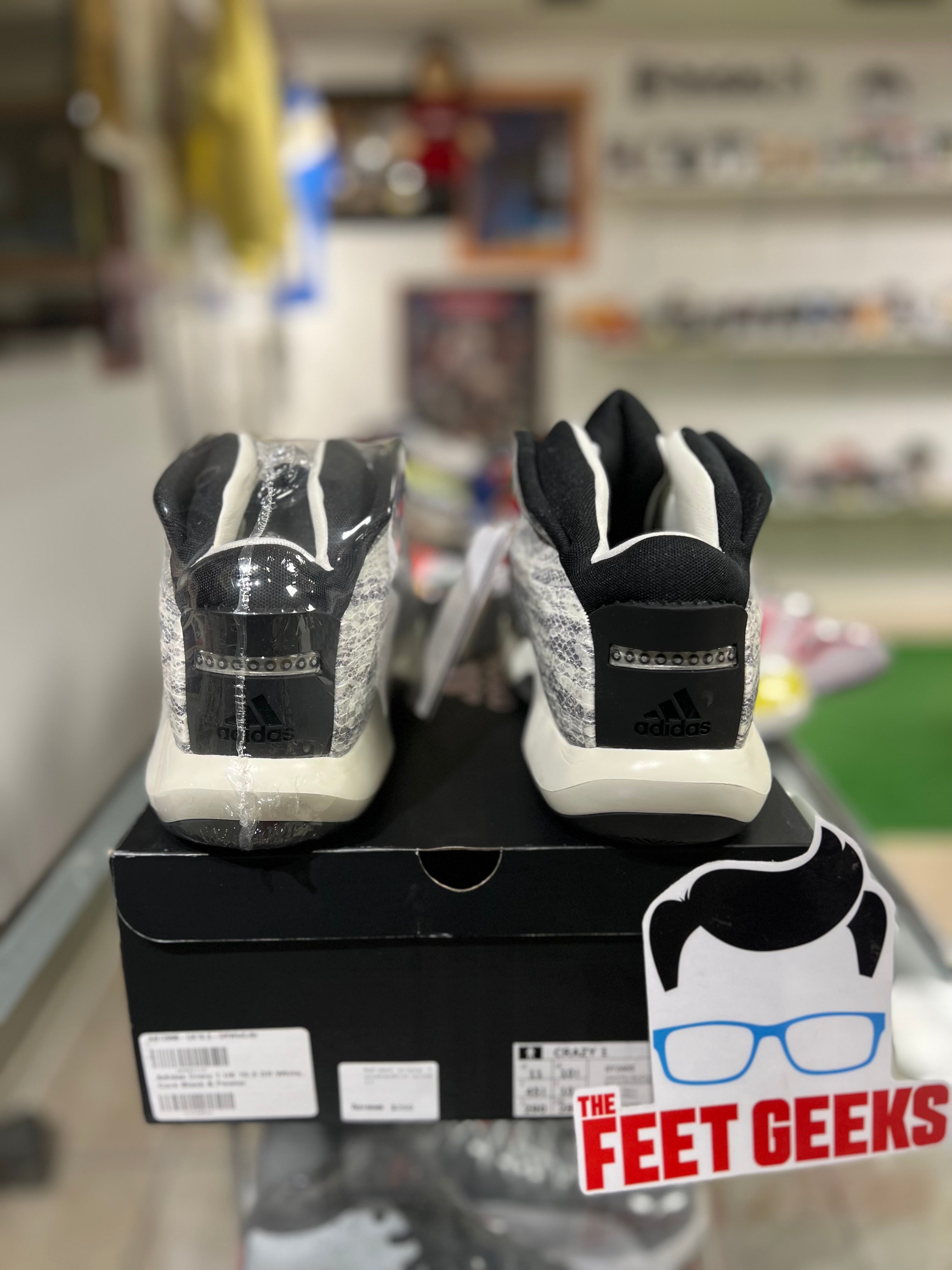 Adidas crazy 1 snakeskin men’s shoe new