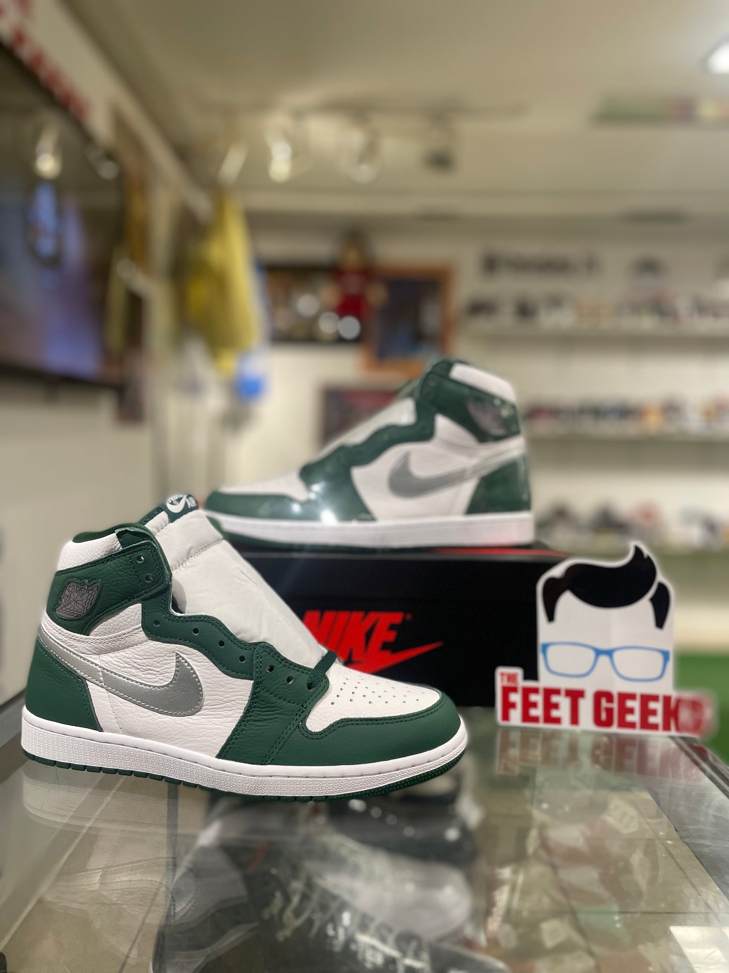 Air Jordan 1 high retro gorge green men shoes