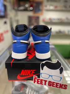 Pre owned air Jordan 1 high retro game Royal gs shoe