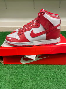 Nike dunk high championship red shoe new with box