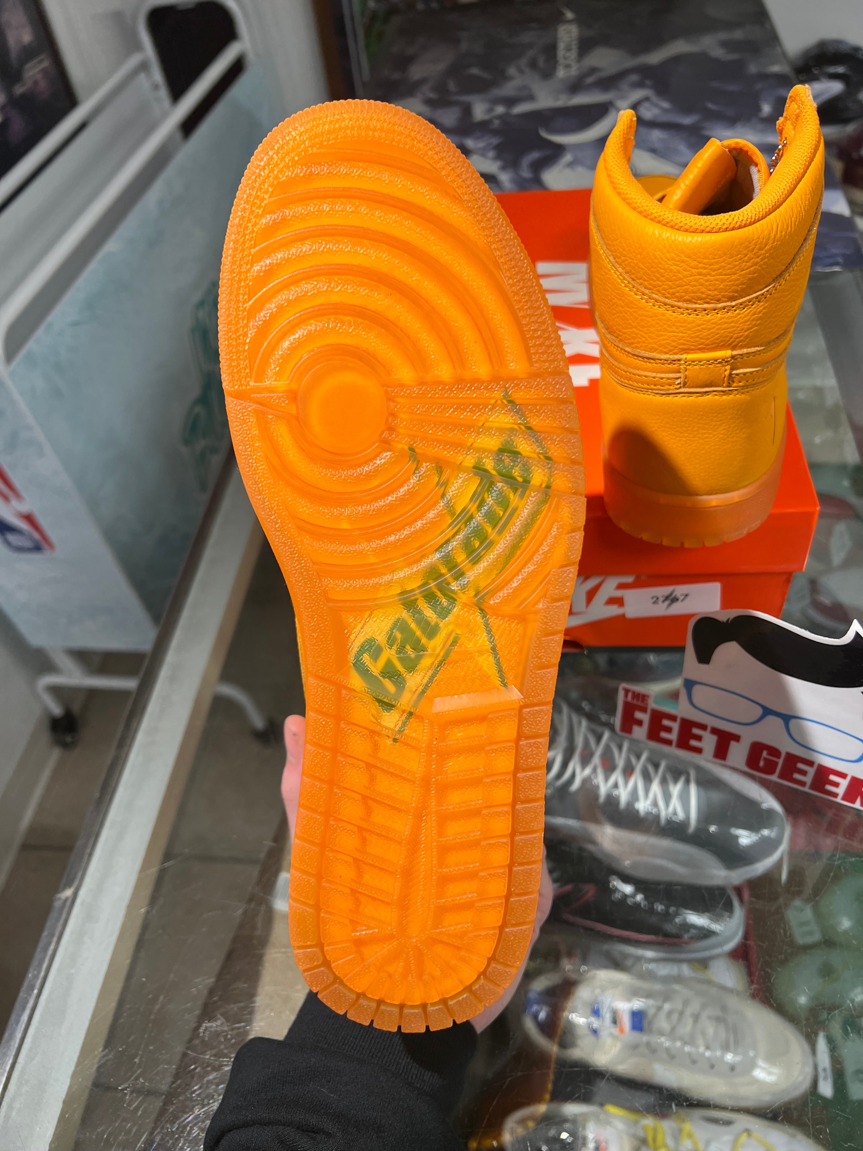 Air Jordan 1 high retro Gatorade orange men’s shoe new