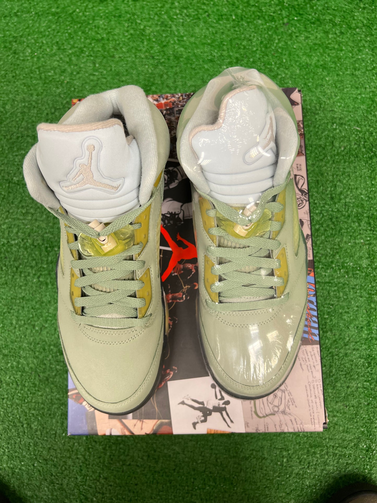 Men’s Air Jordan 5 retro jade horizon men’s shoe new