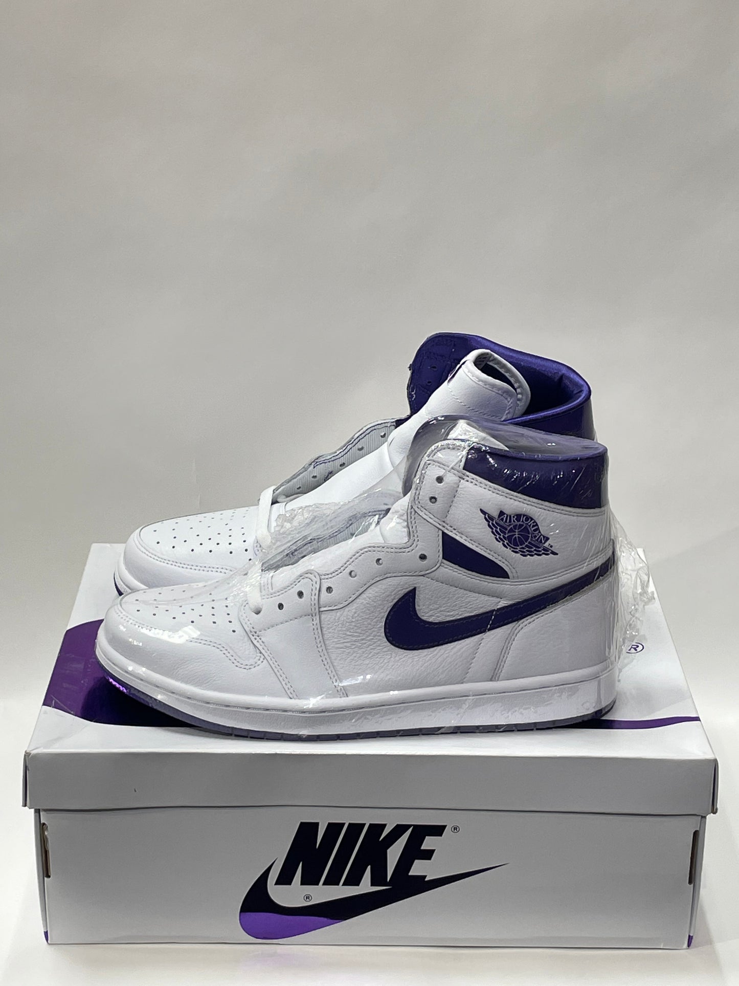 Air Jordan 1 high retro court purple women’s shoe new